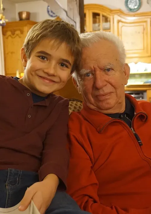oude foto opa en oma